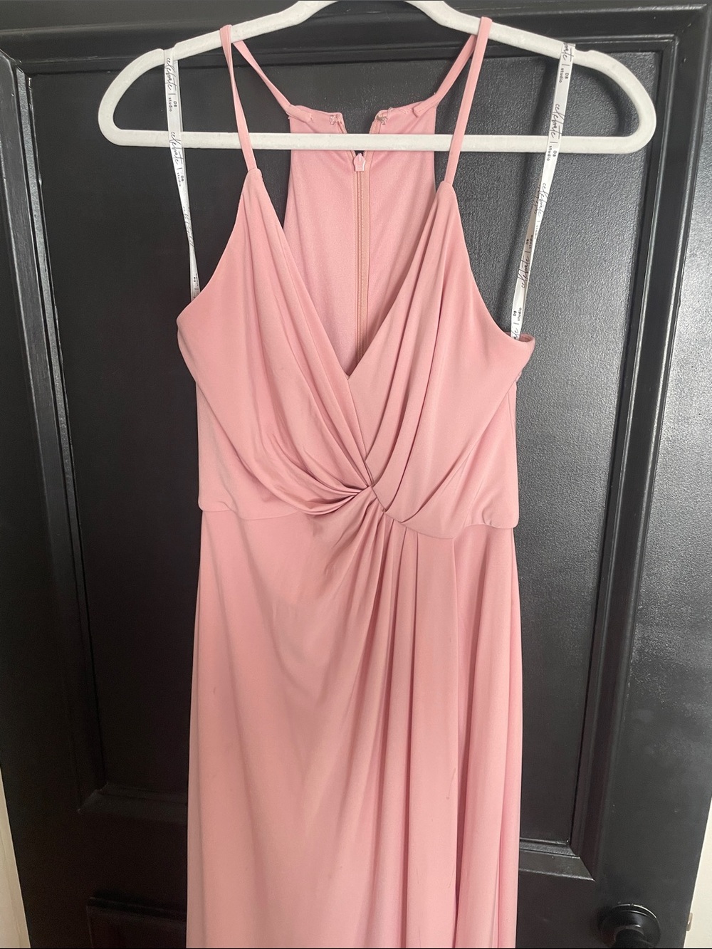 Blush Pink Bridesmaid Dress